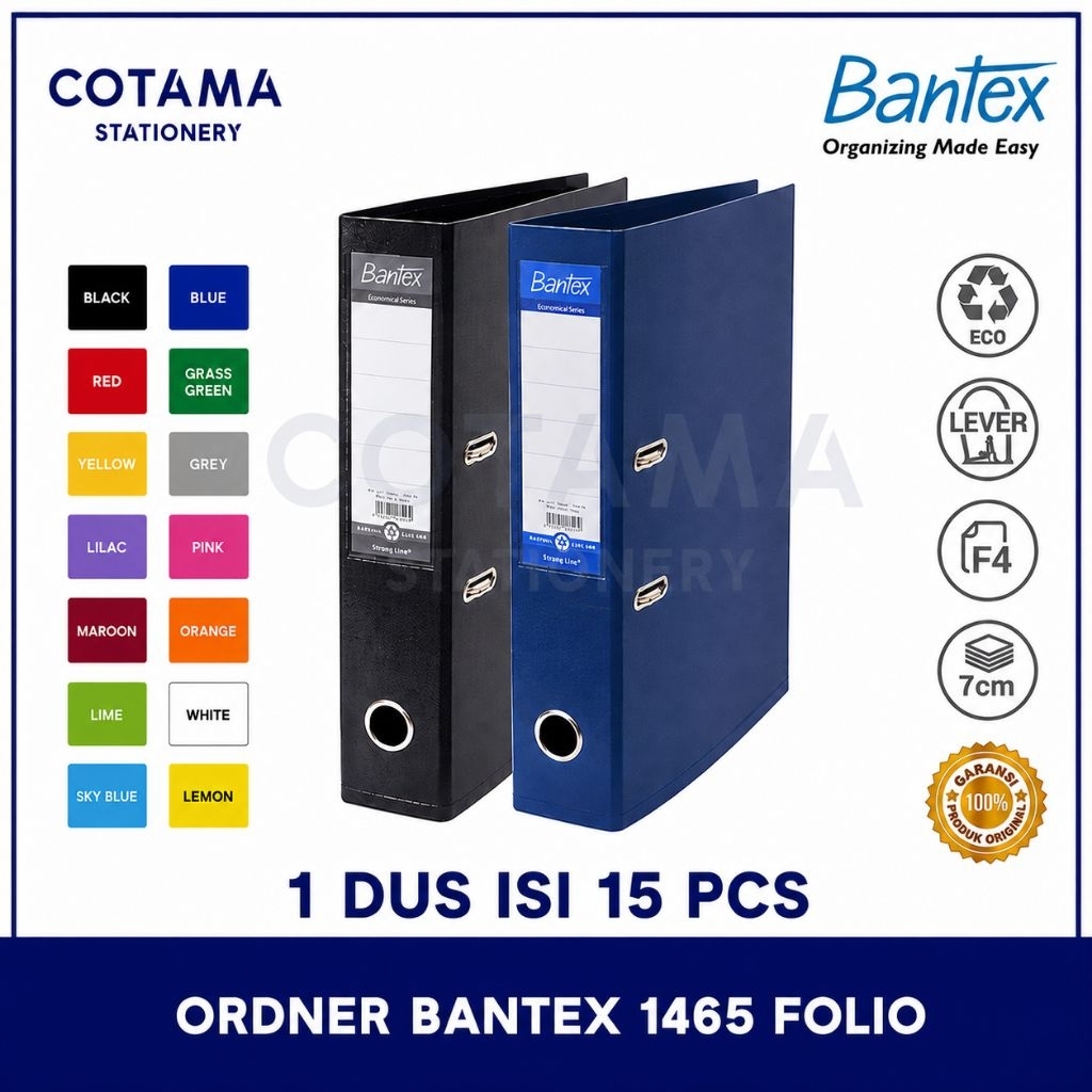 Jual Ordner Bantex Terlengkap & Harga Terbaru Agustus 2026 | Shopee ...