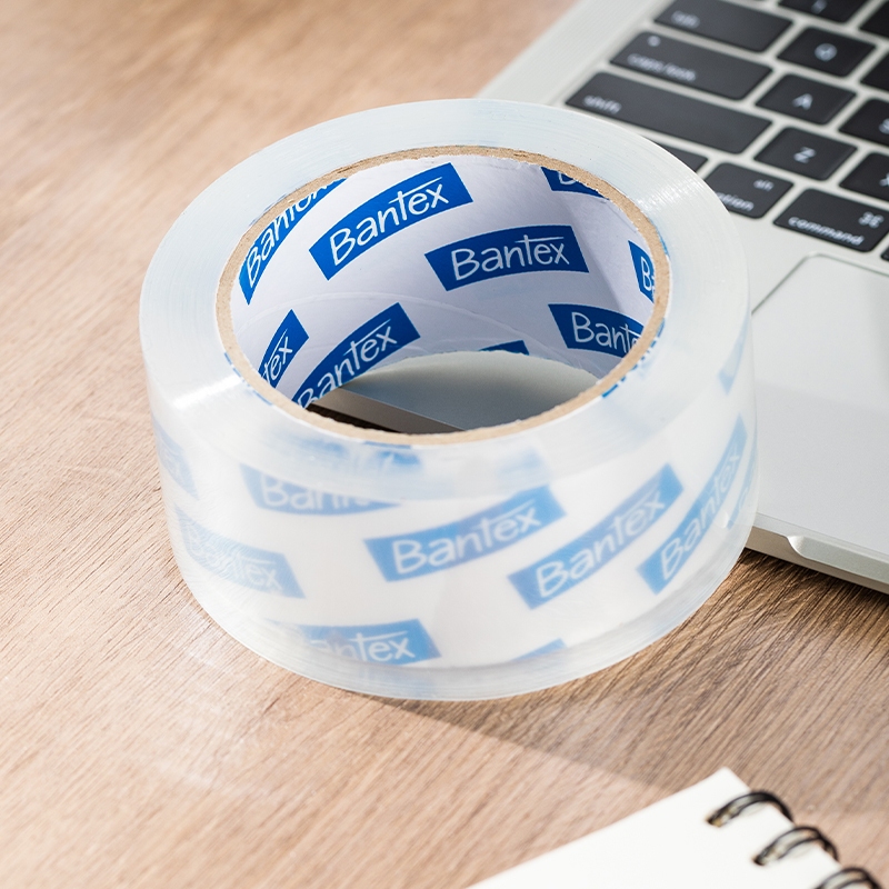 Bantex Lakban Bening / Packing Tape Transparan 48 mm Kualitas Terbaik BH220X (4)