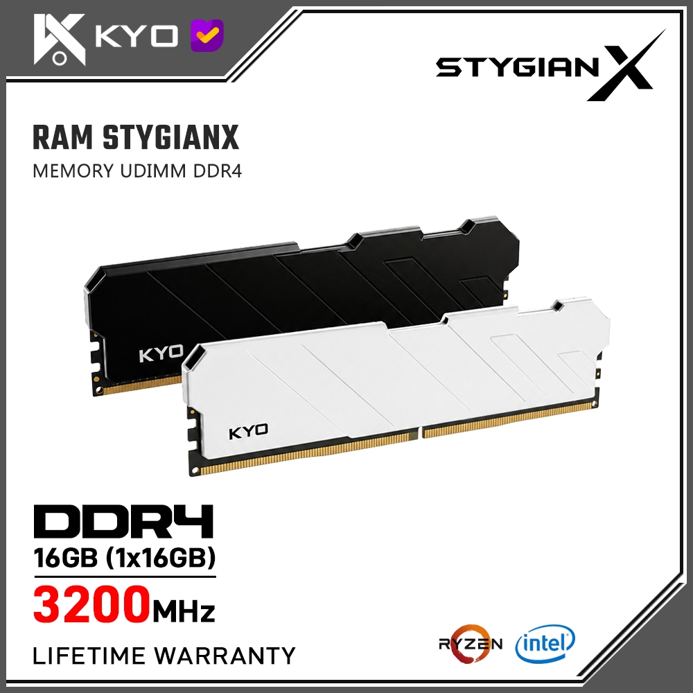 Jual KYO STYGIANX DDR4 16GB(1x16GB) 3200MHz PC 25600 1.2v Dual Channel ...