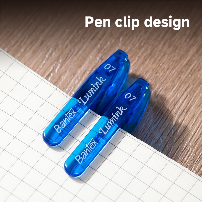 Bantex Pulpen 0.7 mm Ballpoint Ball Pen Tinta Hitam Viskositas Rendah Pegangan Karet Lembut BG6001 (3)