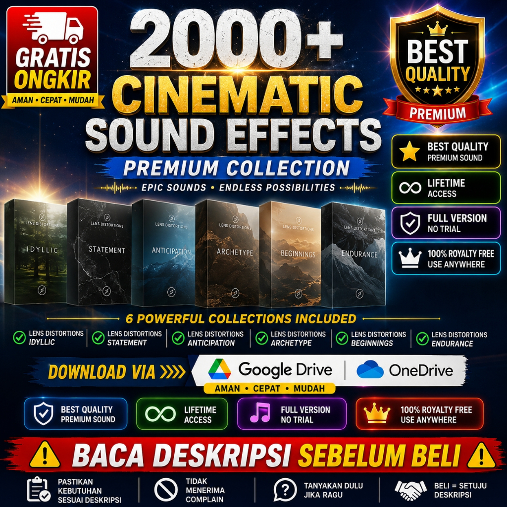SFX - Lens Distortion - Master Audio Bundle