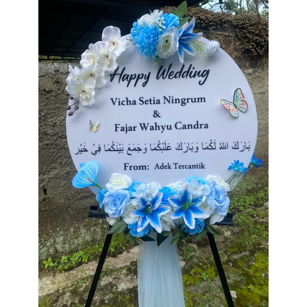Jual PAPAN BUNGA AKRILIK | PAPAN UCAPAN AKRILIK | WELCOME SIGN ...