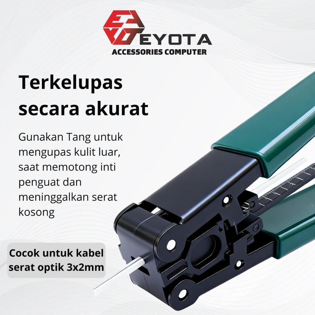 Jual Fiber Optic Stripper CFS-3/Tang Fiber Optical Stripper FTTH ...