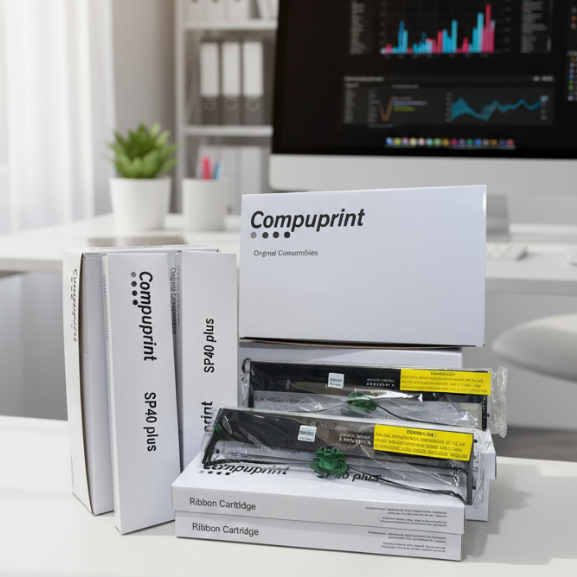 Jual Pita Ribbon Cartridge Compuprint SP40 Plus SP40+ Original Asli ...