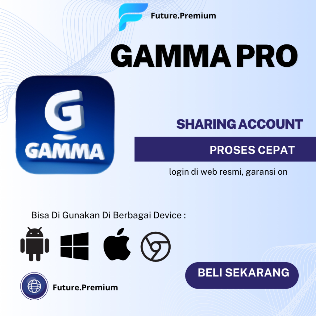 Jual Gamma App Pro 1 Bulan Original - Presentation Ai | Shopee Indonesia