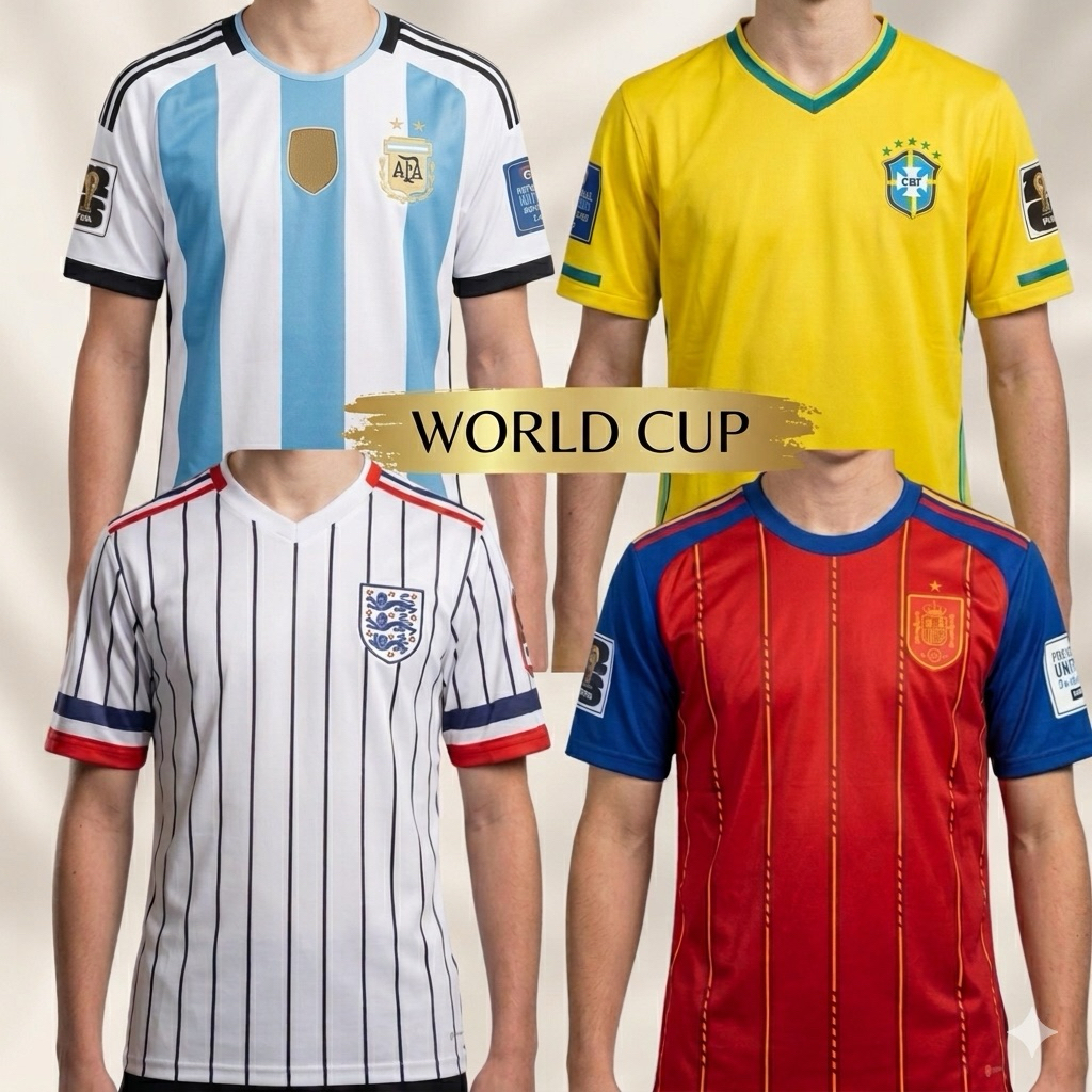 NEW Jersey bola piala dunia pildun world cup printing 2026