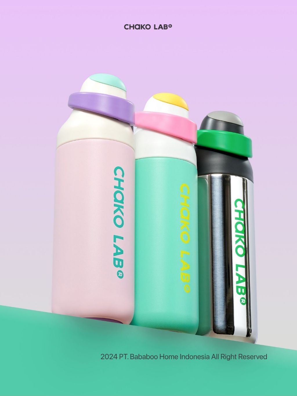 Jual CHAKO LAB KaDa Ceramic DoubleSip Insulated Bottle Hero (700ml ...