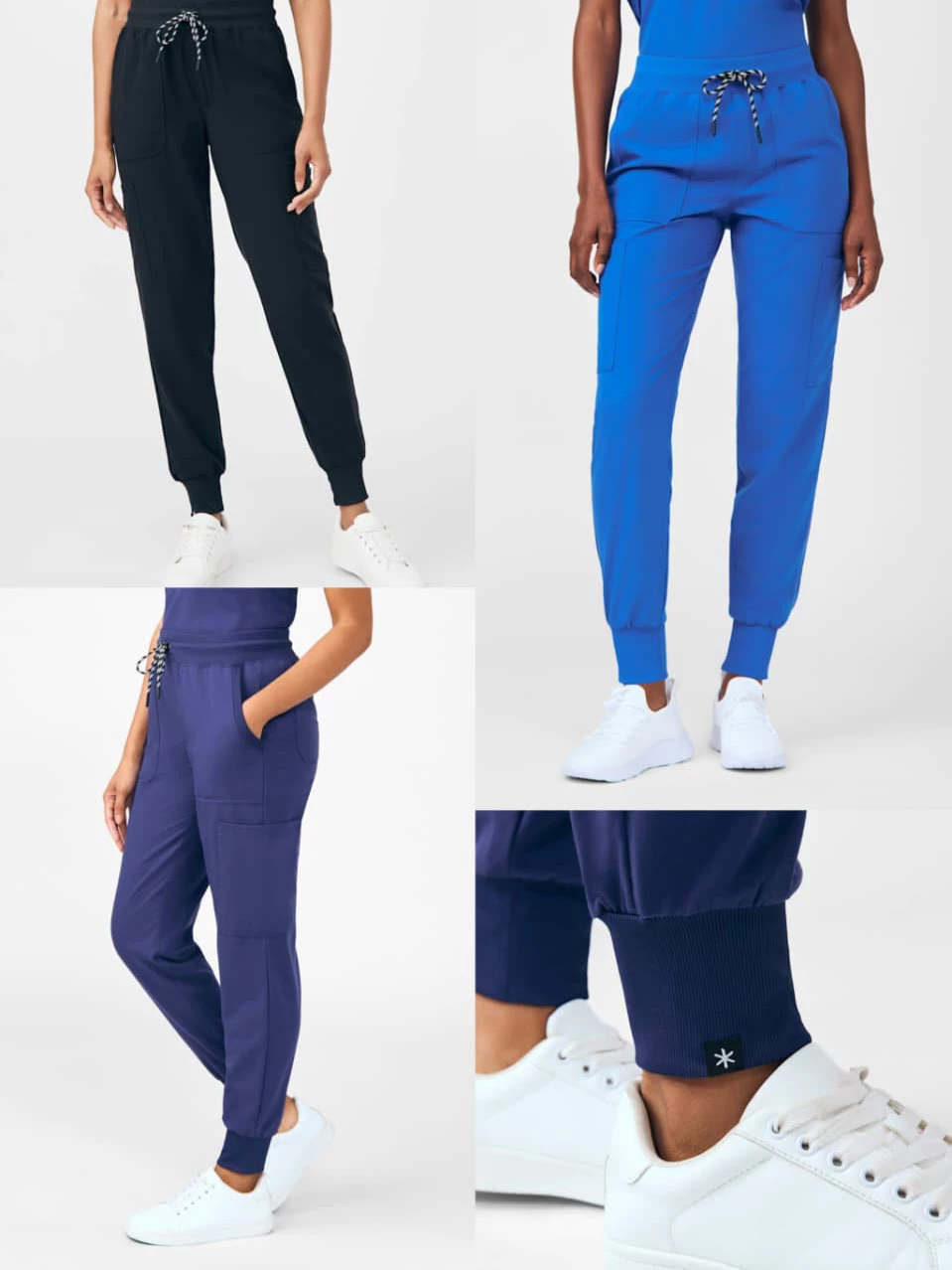 Celana Wanita Cargo Jogger BYS Cloud Nine 6-Pocket Knit Waistband - 2547