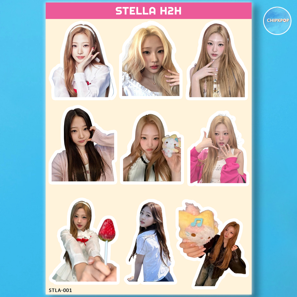 Jual STELLA HEARTS2HEARTS STIKER KPOP I KPOP H2H I STELLA