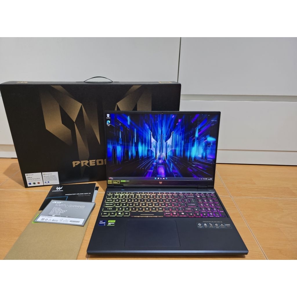 Jual ACER Predator Helios Neo 16 i9 14900HX RTX4060 16gb 1tb 165hz ...