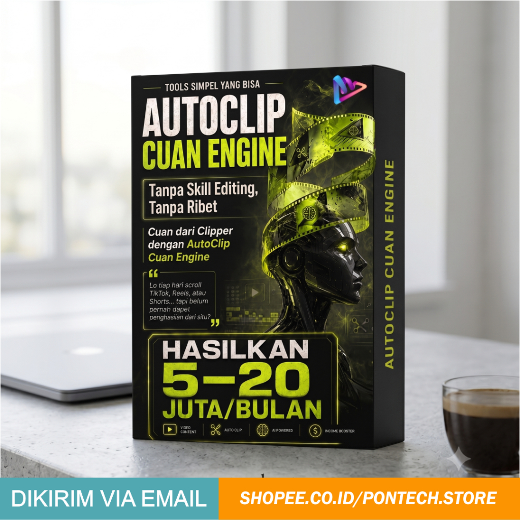 Jual AI AUTO CLIPPER - Tools dan Panduan untuk membuat video short siap ...