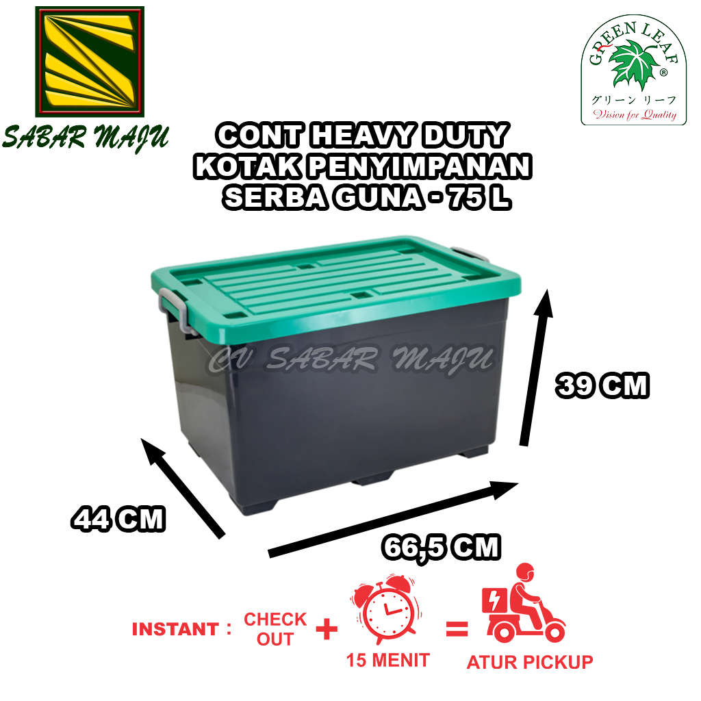 Jual Greenleaf Box Container, Box Serbaguna, Storage Container / Kotak ...