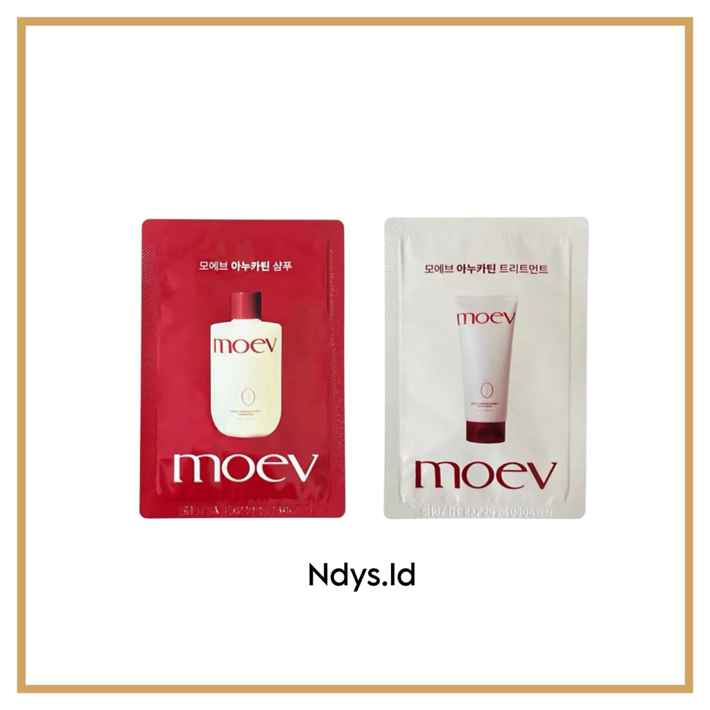 Jual Sample Moev Annurcatin Shampoo (8ml) / Sample Moev Annurcatin ...