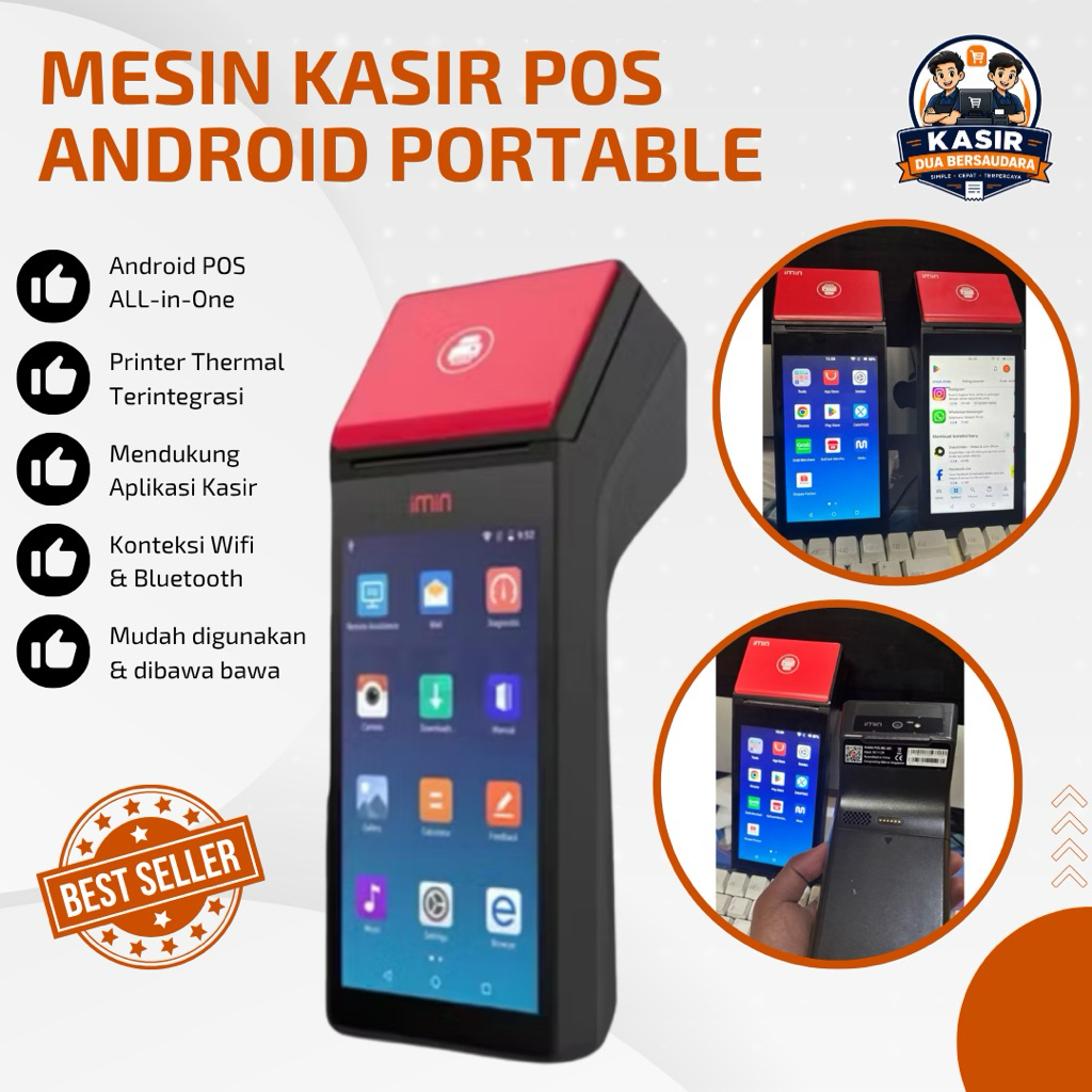 Jual MESIN KASIR POS ANDROID PORTABLE PRINTER THERMAL WIFI BLUETOOTH ...