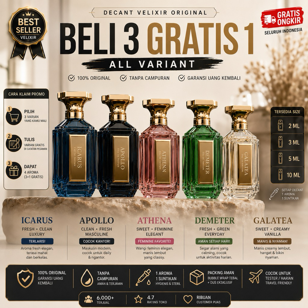 Jual Velixir Parfum Terlengkap & Harga Terbaru Agustus 2026 | Shopee ...