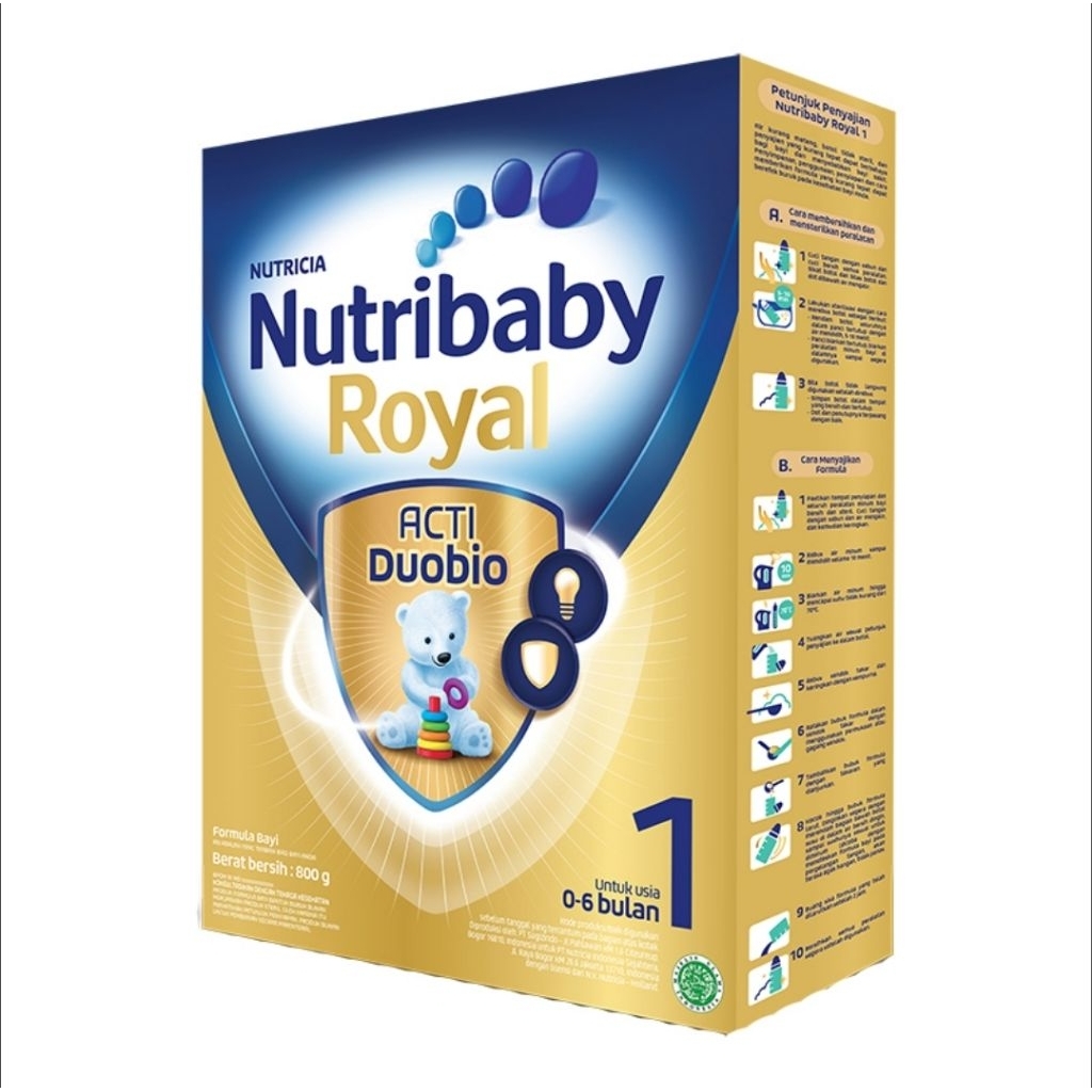 Jual Nutribaby nutrilon royal susu formula bayi usia 0-6 bulan | Shopee ...