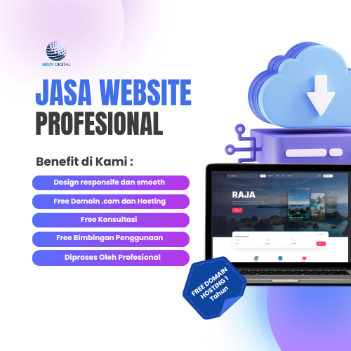 Jasa Website Profesional, Ada Harga Ada Kualitas - Full Bimbingan
