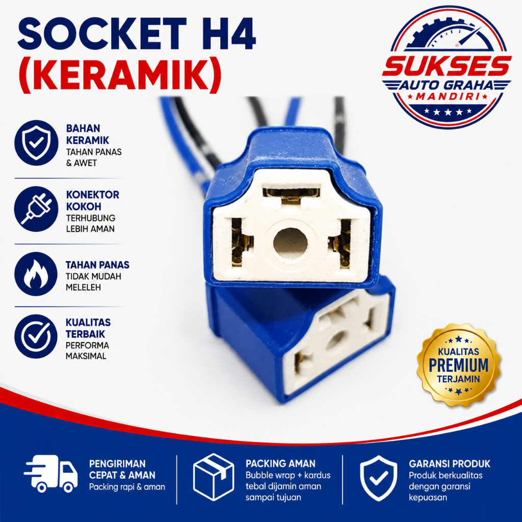 Jual SOCKET SOKET FITTING PITING PITTING BOLA BOHLAM LAMPU BESAR DEPAN ...