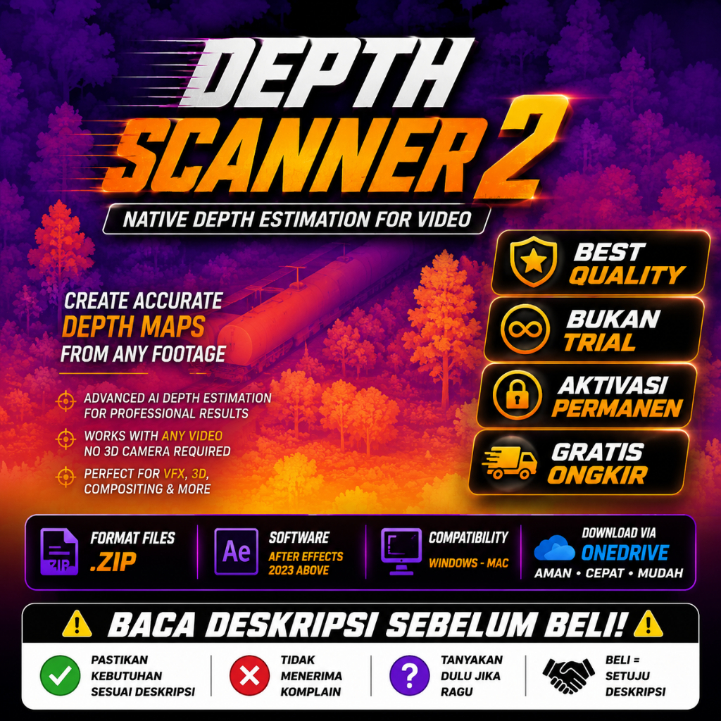 Jual After Effects Plugin - Depth Scanner 2 v2.6.58 - WIN - 150626 ...
