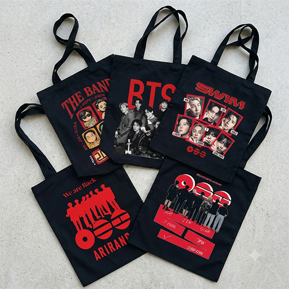 BTS ARIRANG ピンズ7種 & トート Bag ピンズ&トートバッグ Bts Tote