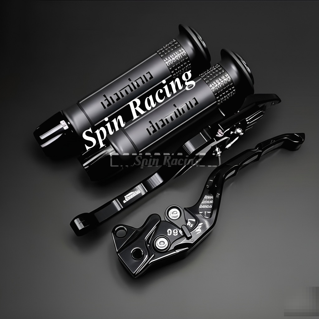 Paketan Handgrip Sisik + Jalu stang cnc + handle stelan cnc Paket 3IN1 Handle Grip jalu motor  Mio Vario Beat RK king Vixion aerox PCX adv N-max Mio j Vario 150 Tiger ninja 150 xmax aerox alpha ninja 250