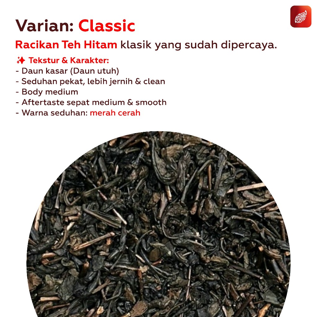 Jual Teh Racik Wasgitel Premium (Racikan Teh Hitam) - 1 Kg [Factory ...