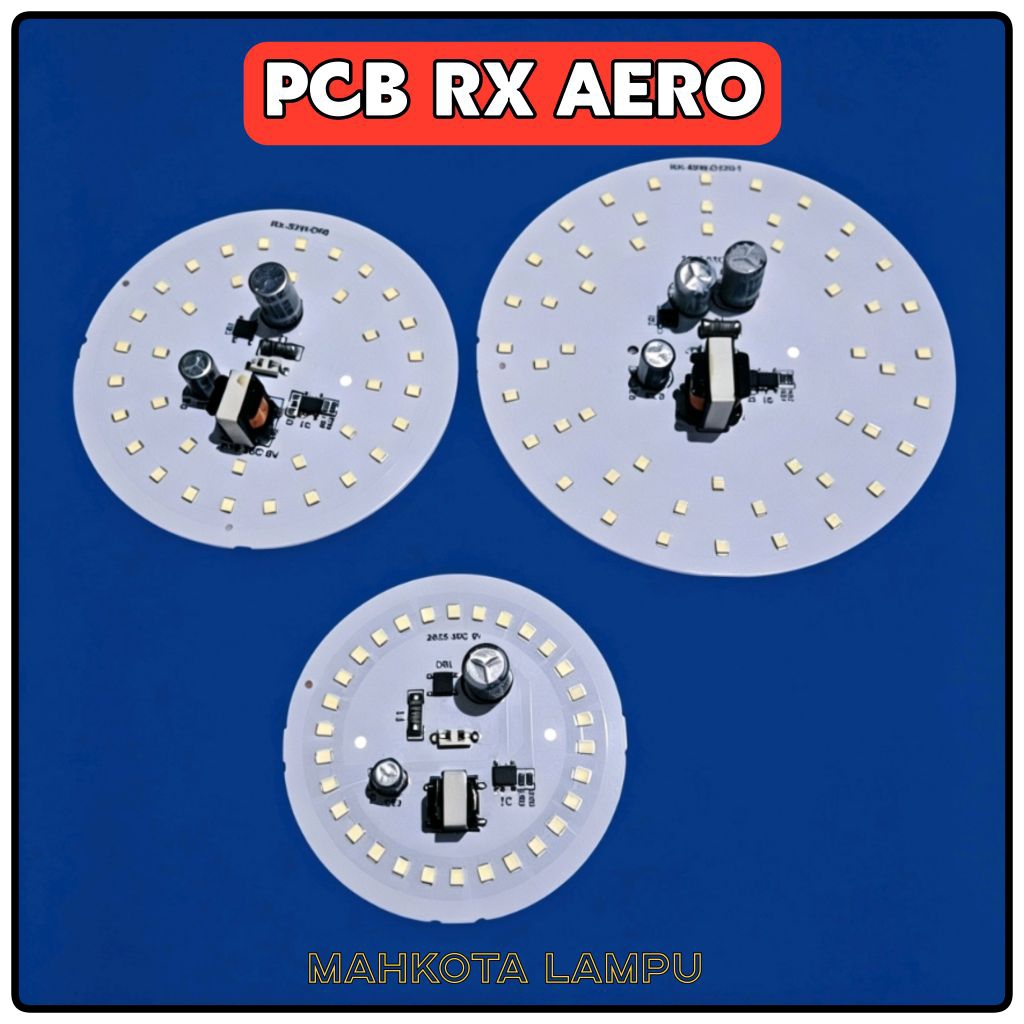 Jual PCB LAMPU LED RX AERO 20W 30W 40W 45W 50W TRANPARAN | Shopee Indonesia