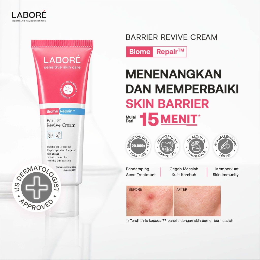 Jual LABORE BiomeRepair Barrier Revive Cream 10ml | 50ml | 100ml - Krim ...