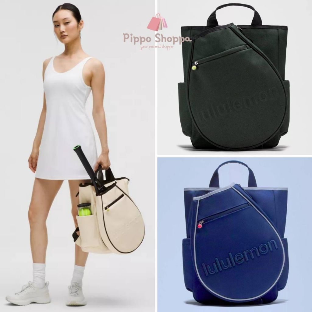 Jual Lululemon Racket Bag 19L Tennis Padel 6 colours (Green, White ...