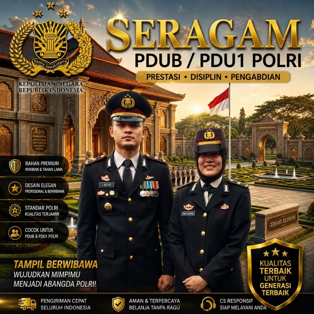 Jual Pakaian Pdu 1 Polri Terlengkap & Harga Terbaru Juni 2026 | Shopee ...