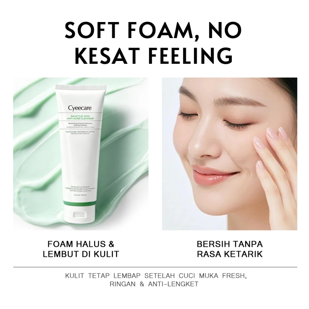 Review Lengkap Cyeecare BHA Salicylic Cleanser: Manfaat & Kelebihan