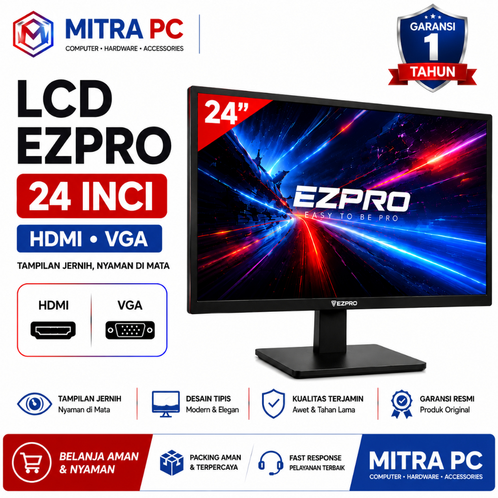 Jual Monitor 24 Inch Terlengkap & Harga Terbaru Agustus 2026 | Shopee ...