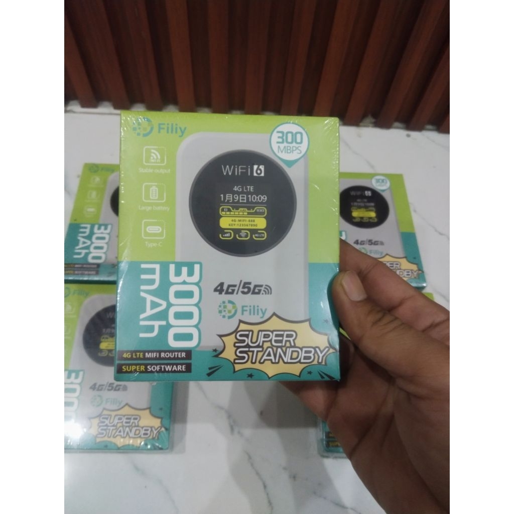 Modem wifi All operator 4G/5G 300Mbps Cat 6 ( Segel masih baru)