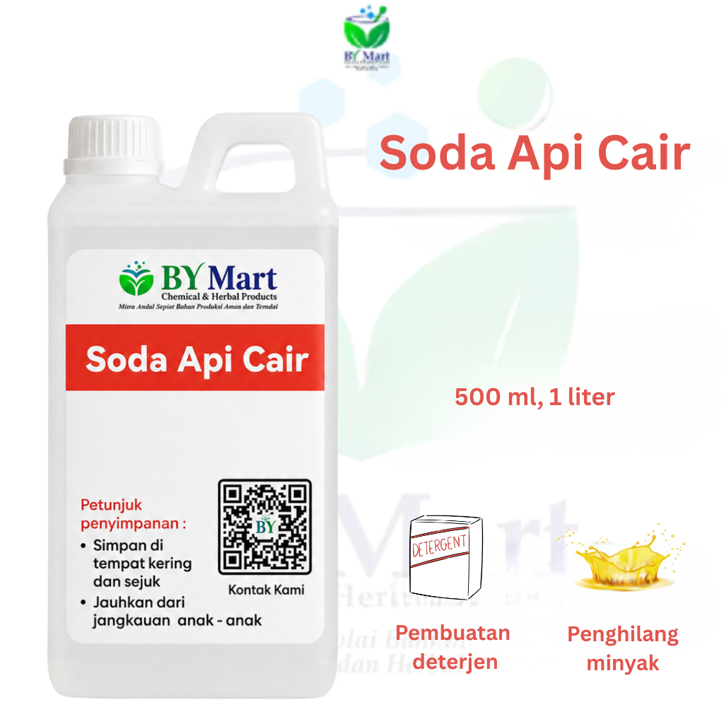 Jual BY KIMIA & HERBAL - Soda Api Cair / Naoh Cair / Caustic Soda ...