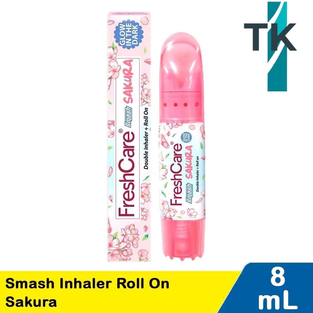 Jual Freshcare Smash Sakura Double inhaler + roll on | Shopee Indonesia