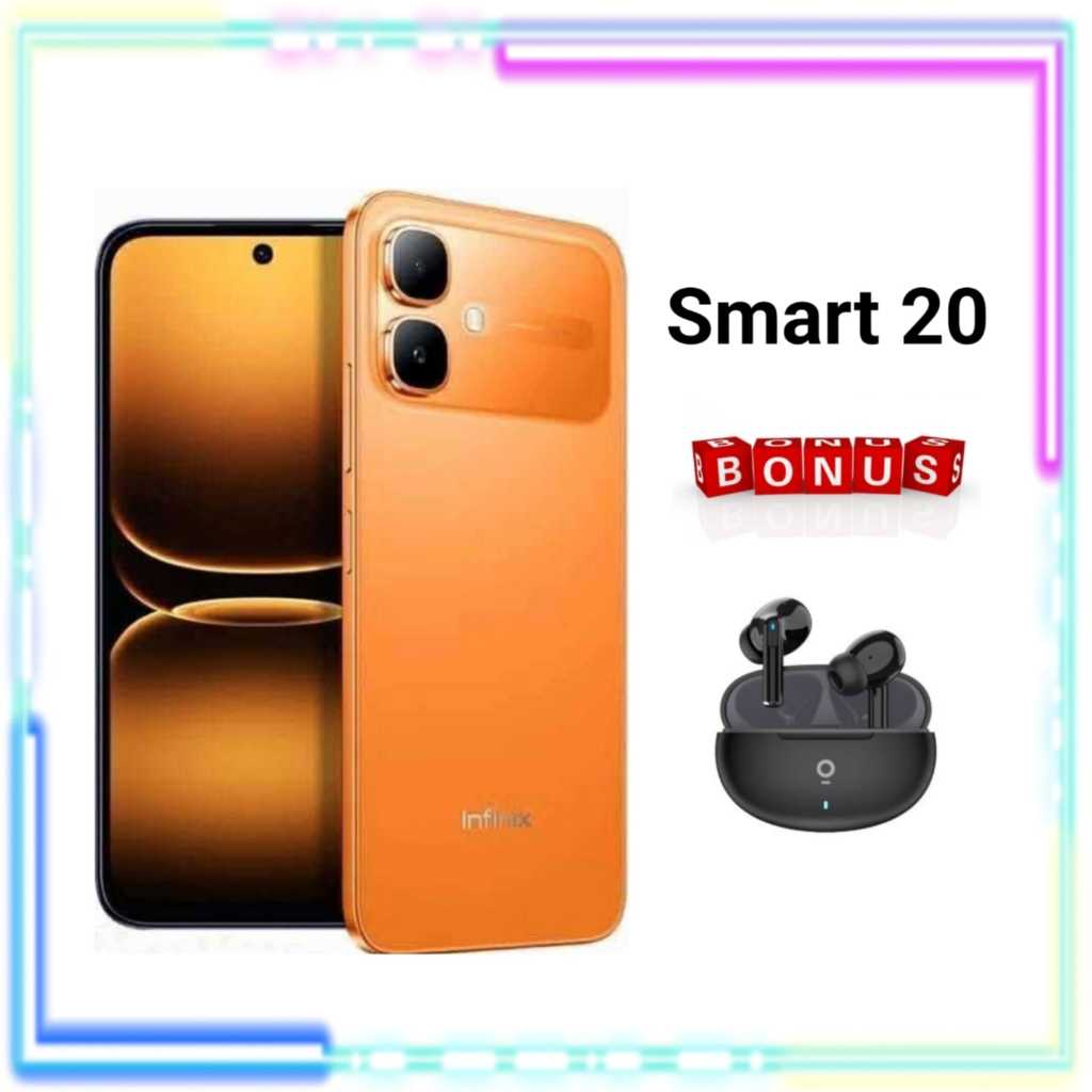 INFINIX SMART 20 4/64 & 4/128 NEW GARANSI RESMI