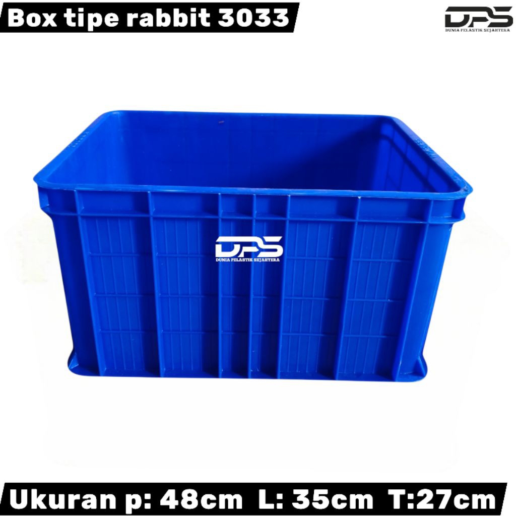 Jual box container tipe rabbit NO 3033 ukuran P: 48xcm L: 35cm T: 27cm ...