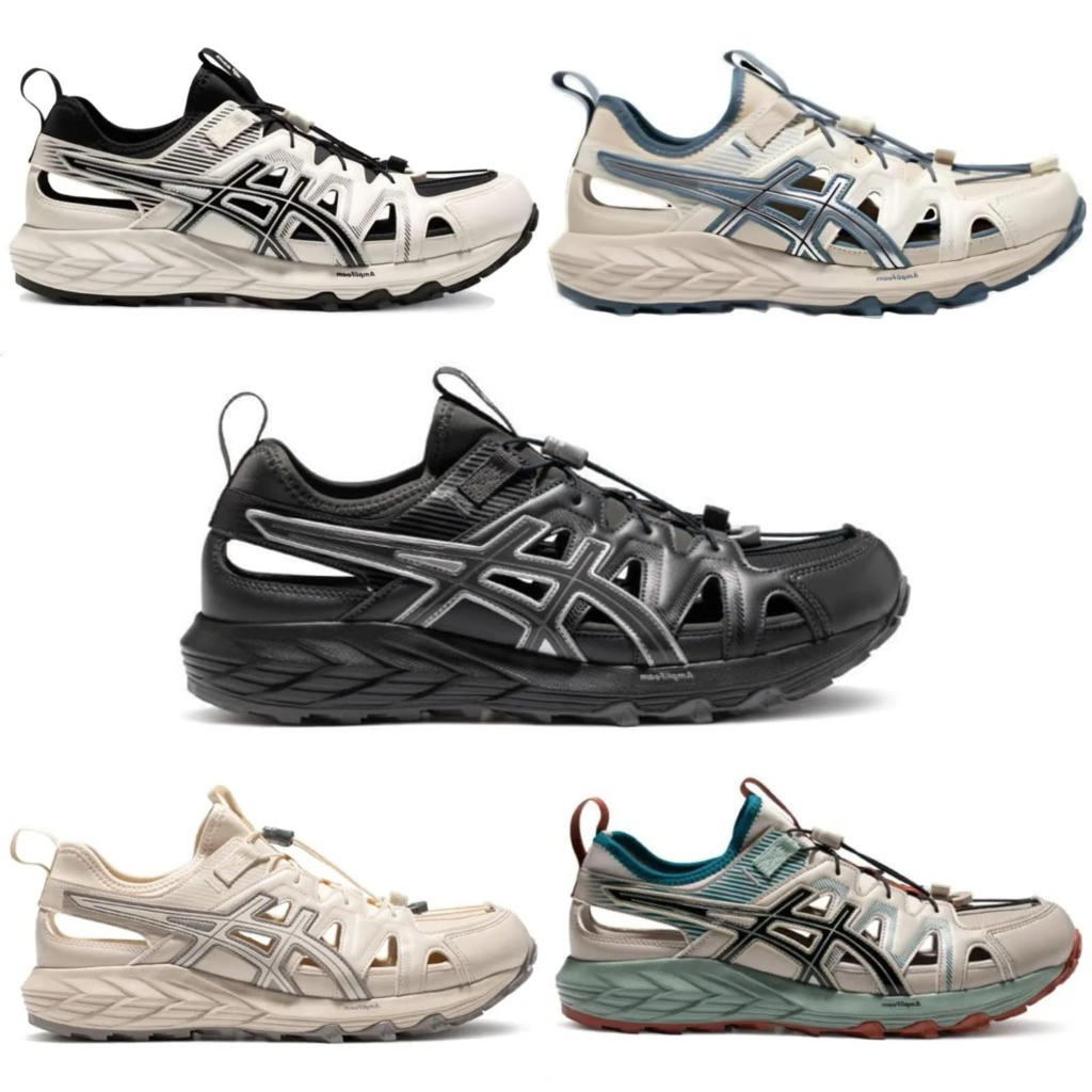 Sepatu Hiking GEL SONOMA SE Trail Running Shoes Beige Mint Black Blue Cream White