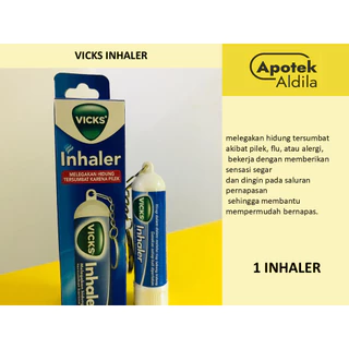 VICKS INHALER DARYA VARIA UNTUK MELEGAKAN HIDUNG TERSUMBAT KARNA PILEK