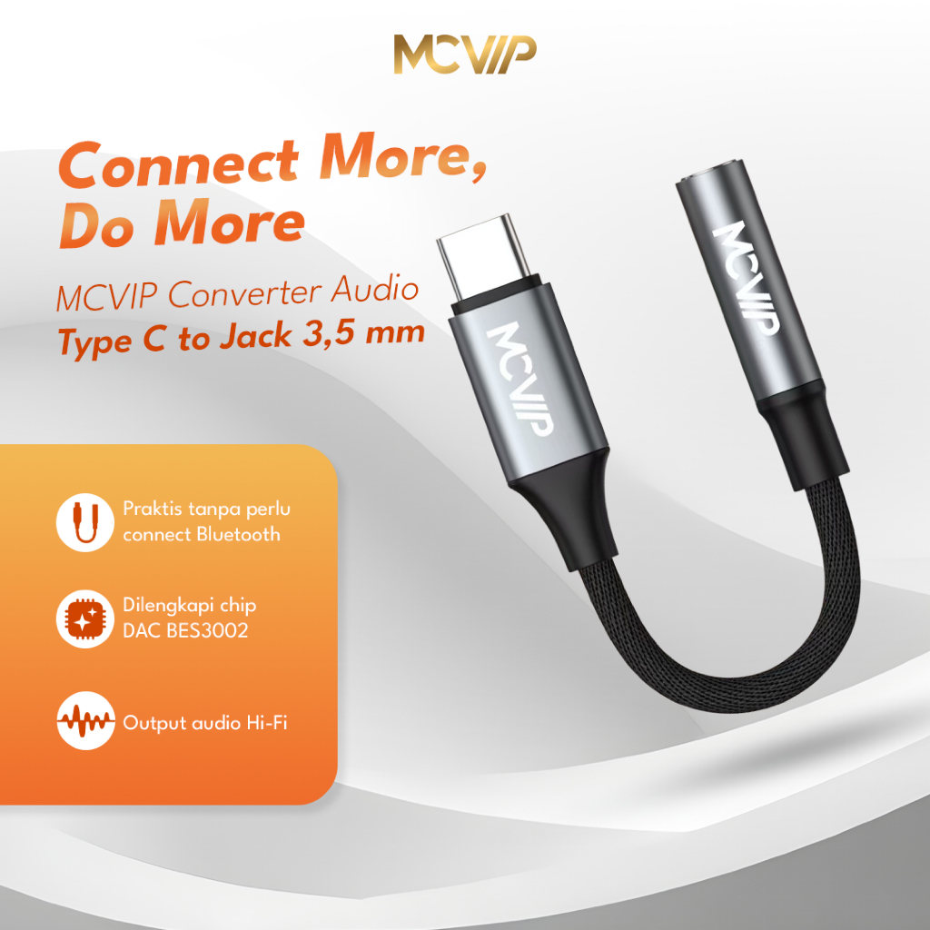 Jual MCVIP Converter Adapter iPhone Lightning to 3.5mm / Type C to 3 ...