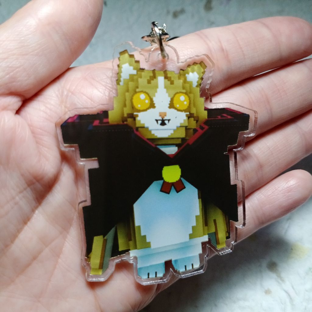 Jual ganci DRACULINI MEOWLINI Escape Tsunami for Brainrots keychain ...