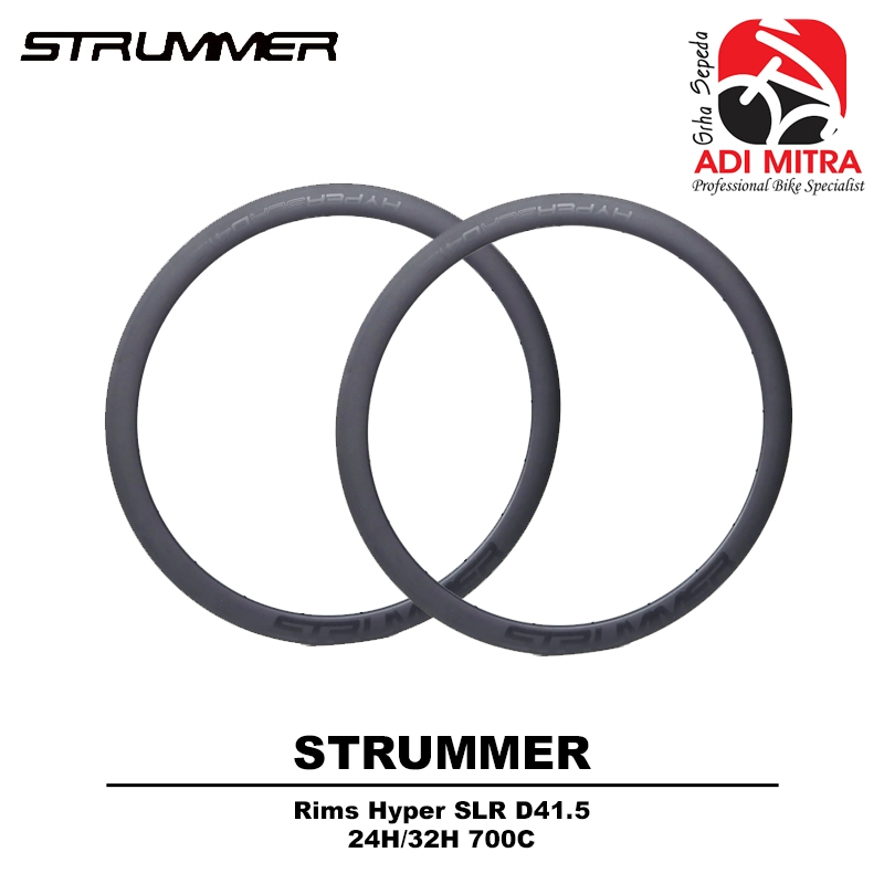 Jual Strummer Rims Hyper SLR D41.5 24H/32H 700C Velg Sepeda | Shopee ...