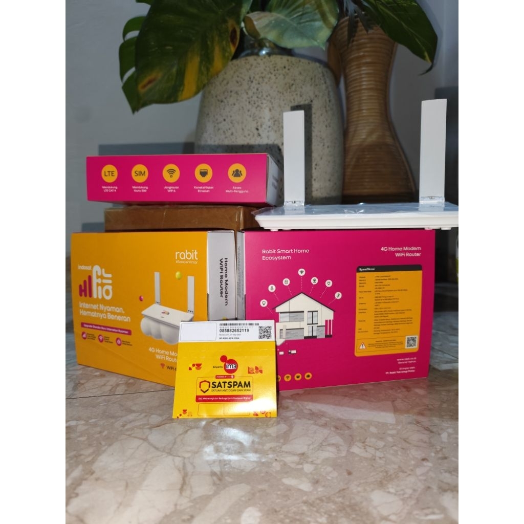 Jual HiFi Air Indosat - Rabbit Modem Wifi Router 4G LTE, 6 USB type C ...