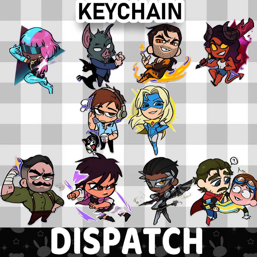 Jual Ganci / Gantungan Kunci Akrilik DISPATCH CHIBI | Shopee Indonesia
