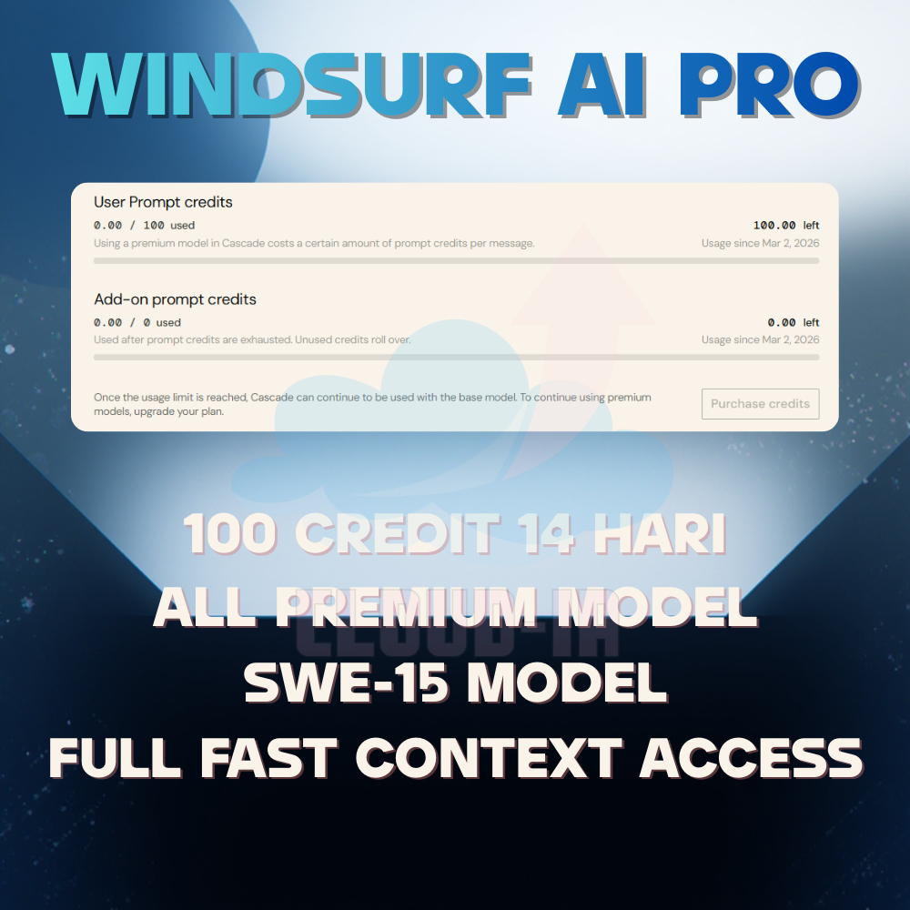 Jual Windsurf AI Pro – AI Coding Assistant & Agentic Programming Tool ...