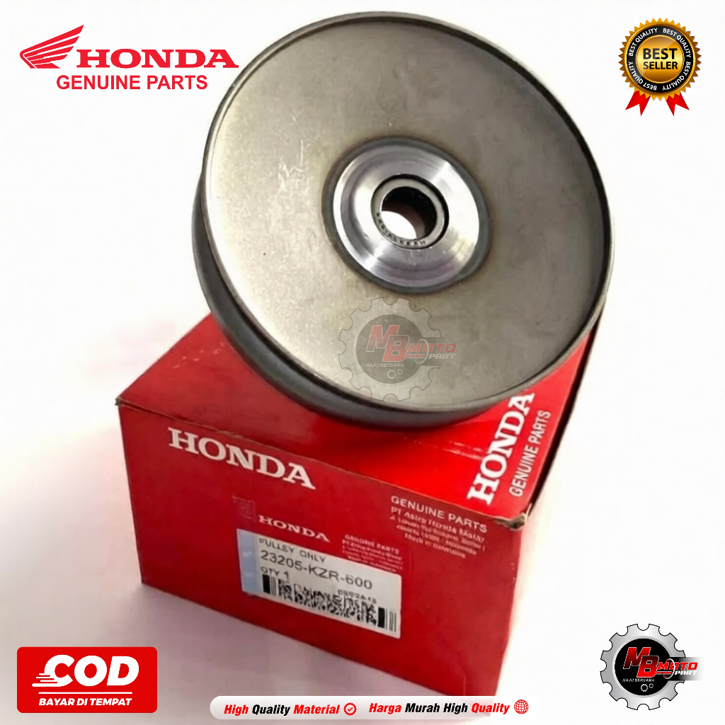Jual Pulley Fully Puli Only Motor Honda Vario 125 Techno Esp 23205 KZR ...