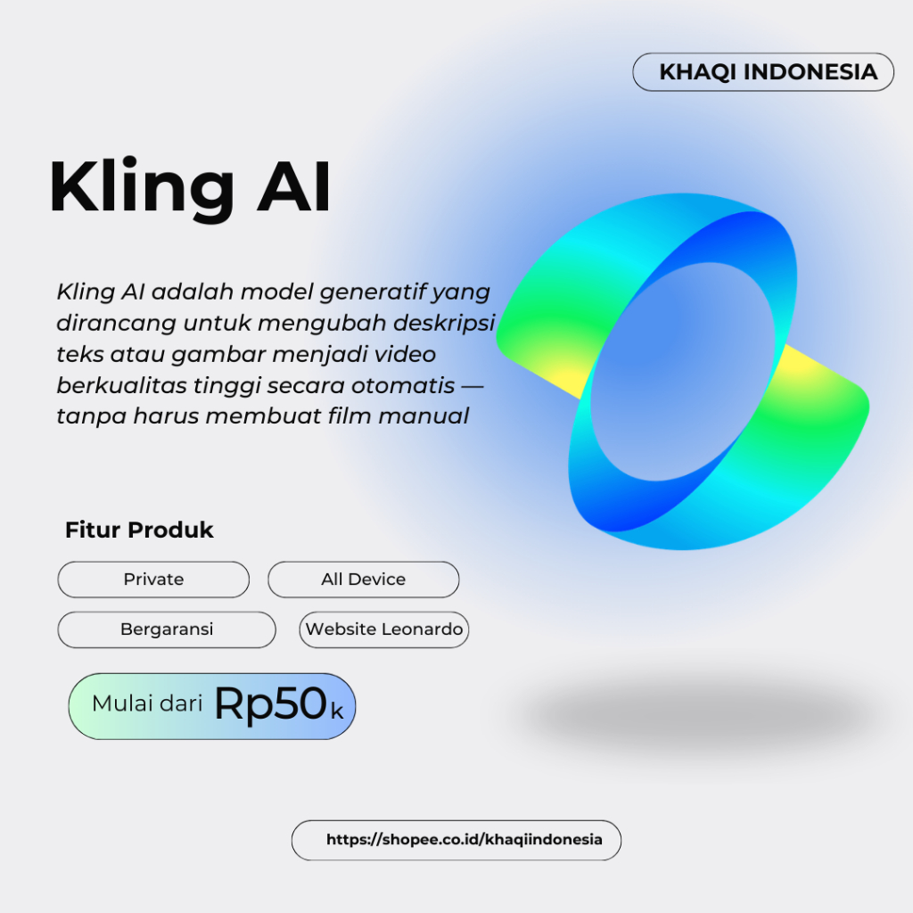 Kling AI Premium By Leonardo 8500 Credit Text to Video Images to Video Resmi Private