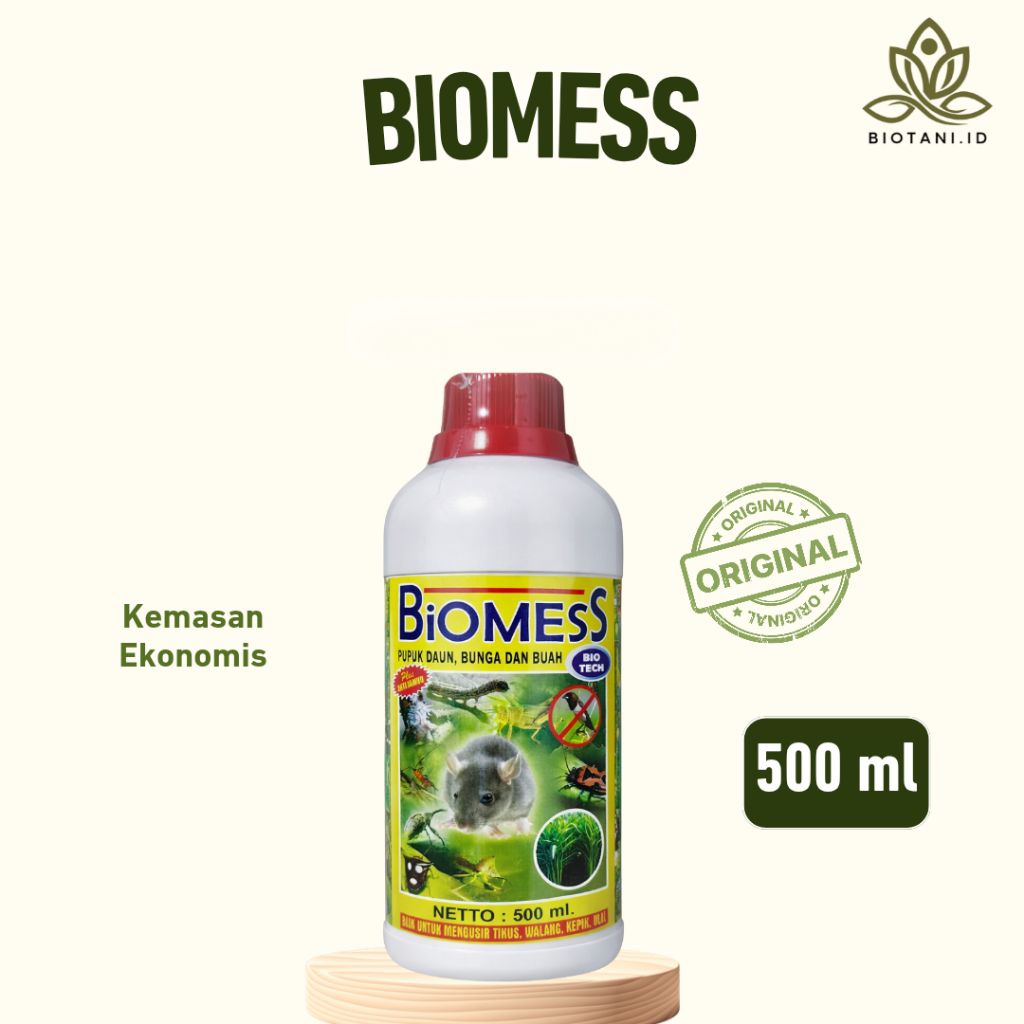Jual BIOMESS Pengusir Tikus - Pupuk daun, bunga dan buah. Usir Tikus ...
