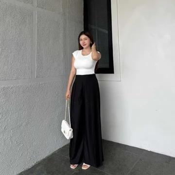 Lavie Pants Cullote Palazzo Highwaist Celana Panjang Wanita Celana Kantor Formal Casual Trendy