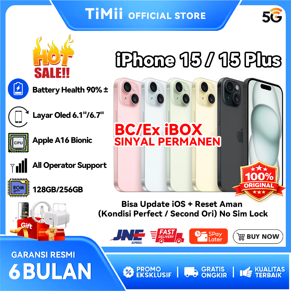 Jual Iphone 15 Ibox Terlengkap & Harga Terbaru Juli 2026 | Shopee Indonesia